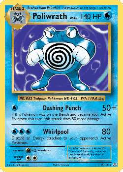Poliwrath 25, Evolutions