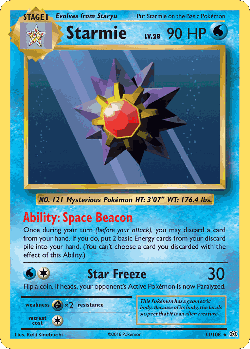 Starmie 31, Evolutions