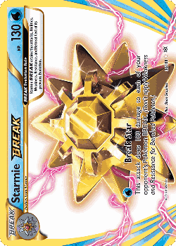 Starmie BREAK 32, Evolutions