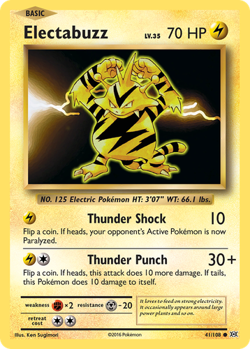 Electabuzz 41, Evolutions