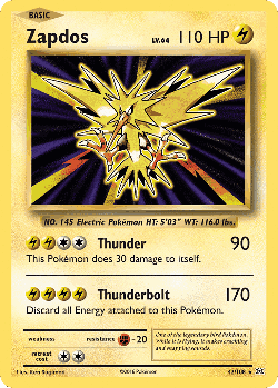 Zapdos 42, Evolutions