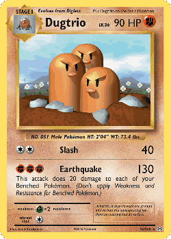 Dugtrio 56, Evolutions