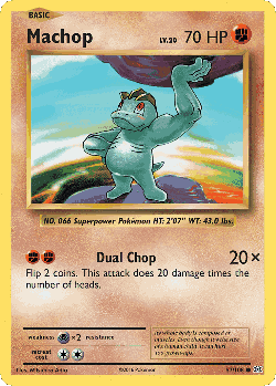Machop 57, Evolutions