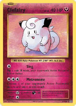 Clefairy 63, Evolutions