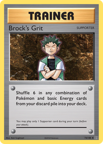 Brock's Grit 74, Evolutions
