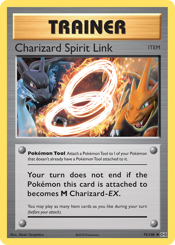 Charizard Spirit Link 75, Evolutions