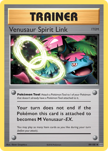 Venusaur Spirit Link 89, Evolutions