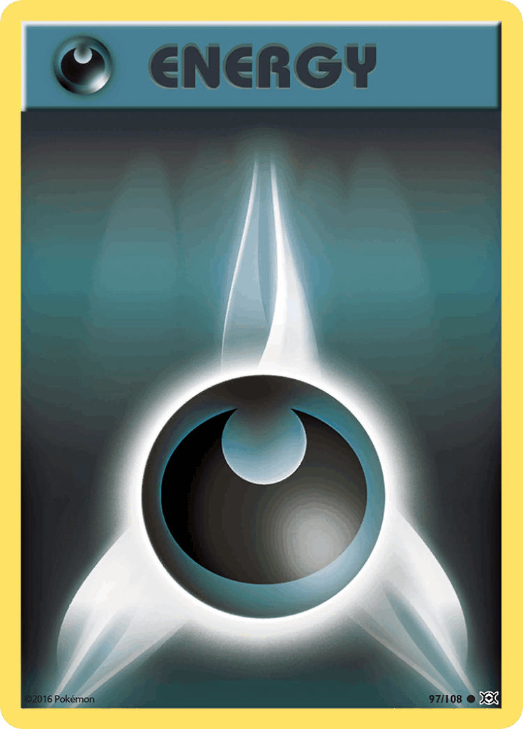 Darkness Energy #97 from Evolutions - Common