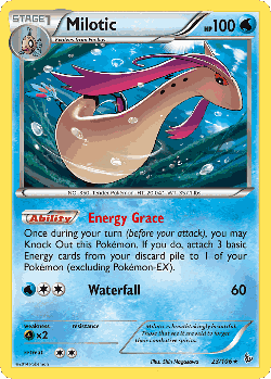 Milotic Pokémon TCG card art