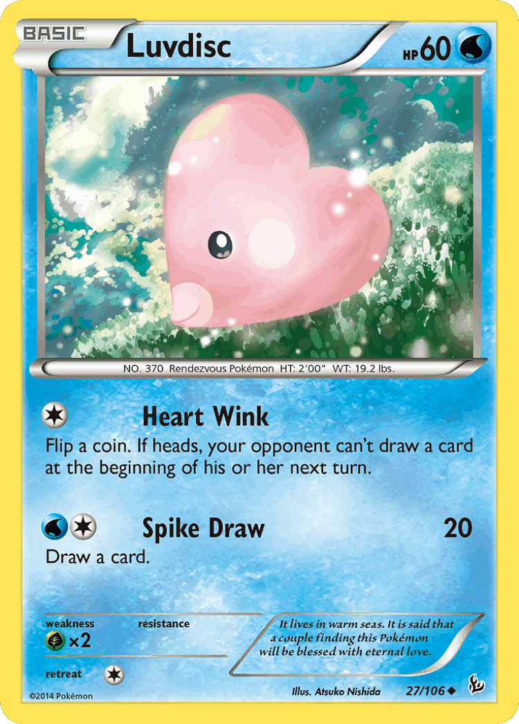Luvdisc #27 from Flashfire - Uncommon - Illustrated by Atsuko Nishida