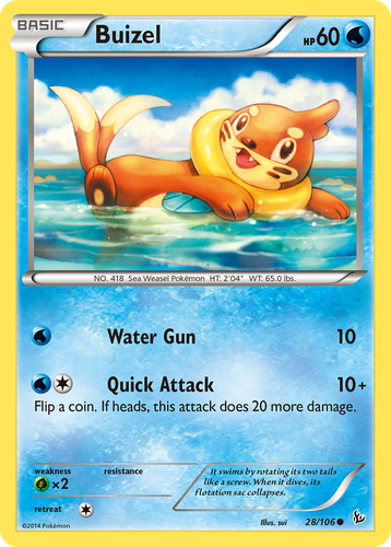 Buizel 28, Flashfire