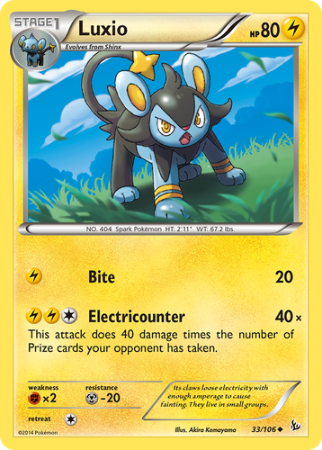 Luxio 33, Flashfire
