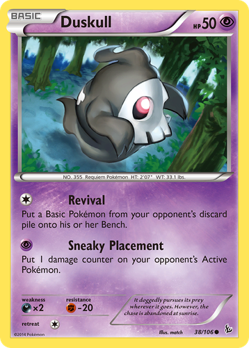 Duskull 38, Flashfire