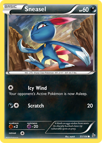 Sneasel 51, Flashfire