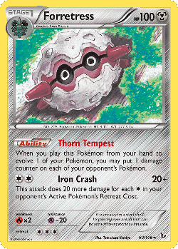 Forretress 60, Flashfire