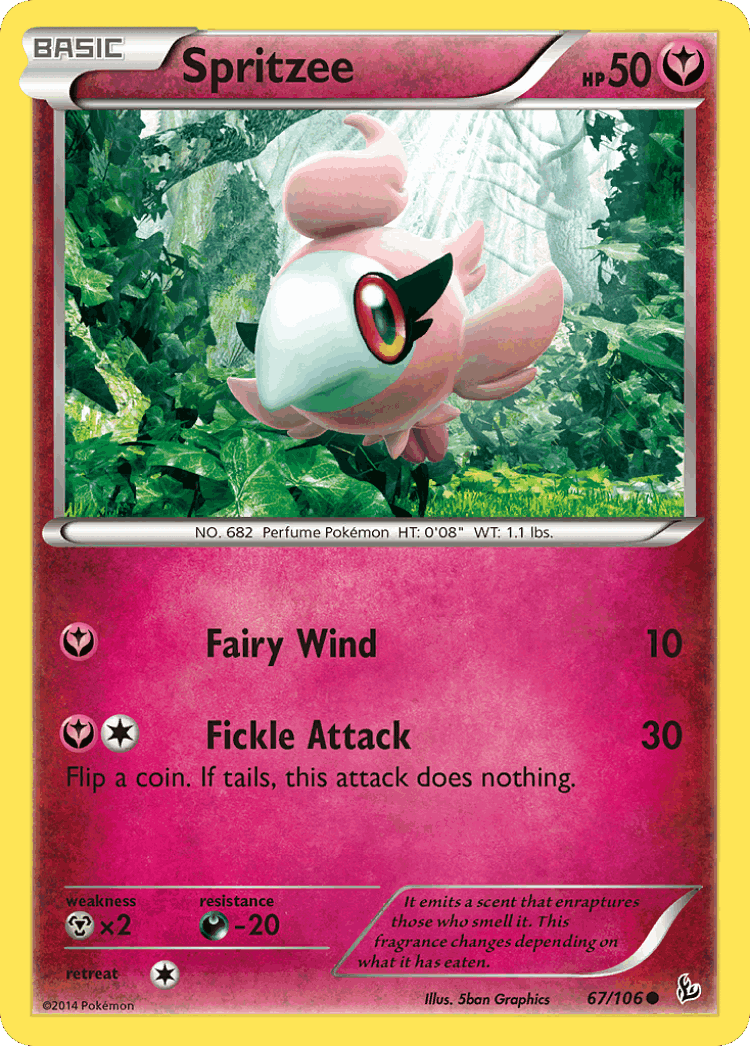 Spritzee #67 from Flashfire - Common - Illustrated by 5ban Graphics