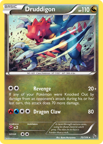 Druddigon 70, Flashfire