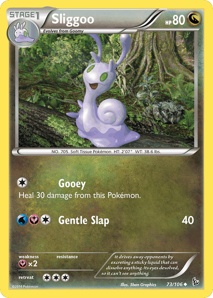 Sliggoo #73 from Flashfire - Uncommon - Illustrated by 5ban Graphics
