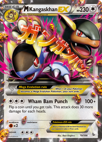 M Kangaskhan-EX 79, Flashfire