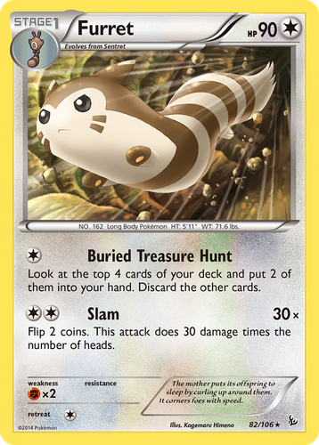 Furret 82, Flashfire