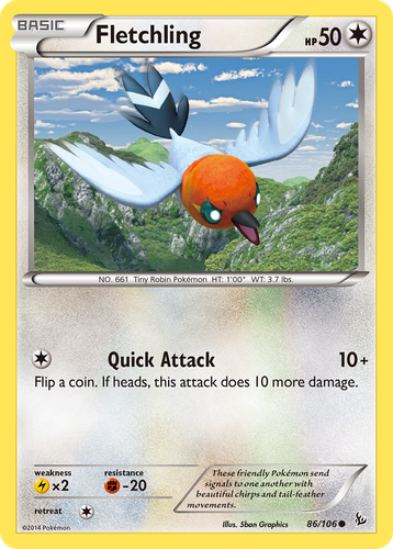 Fletchling 86, Flashfire