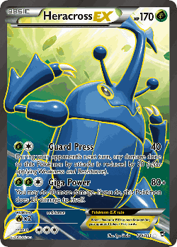 Heracross-EX 105, Furious Fists