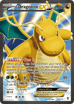 Dragonite-EX 108, Furious Fists