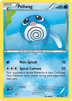 Poliwag Pokémon TCG card art