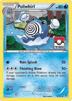 Poliwhirl Pokémon TCG card art