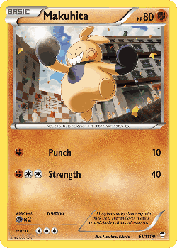 Makuhita 51, Furious Fists