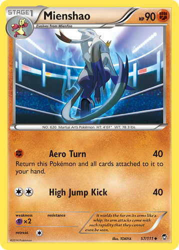 Mienshao 57, Furious Fists