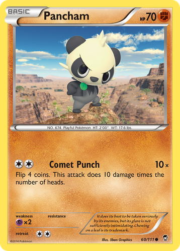 Pancham 60, Furious Fists