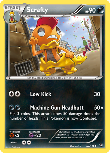Scrafty 67, Furious Fists
