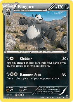 Pangoro 68, Furious Fists