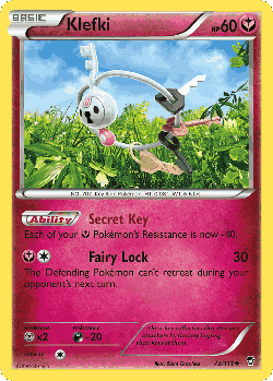 Klefki 73, Furious Fists