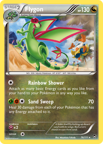 Flygon 76, Furious Fists