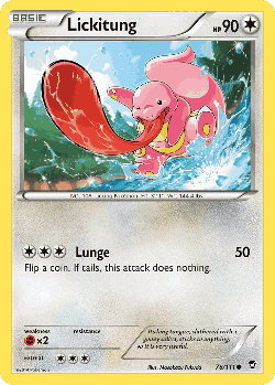 Lickitung 78, Furious Fists