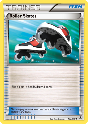 Roller Skates #103 from Phantom Forces - Uncommon - Illustrated by 5ban Graphics