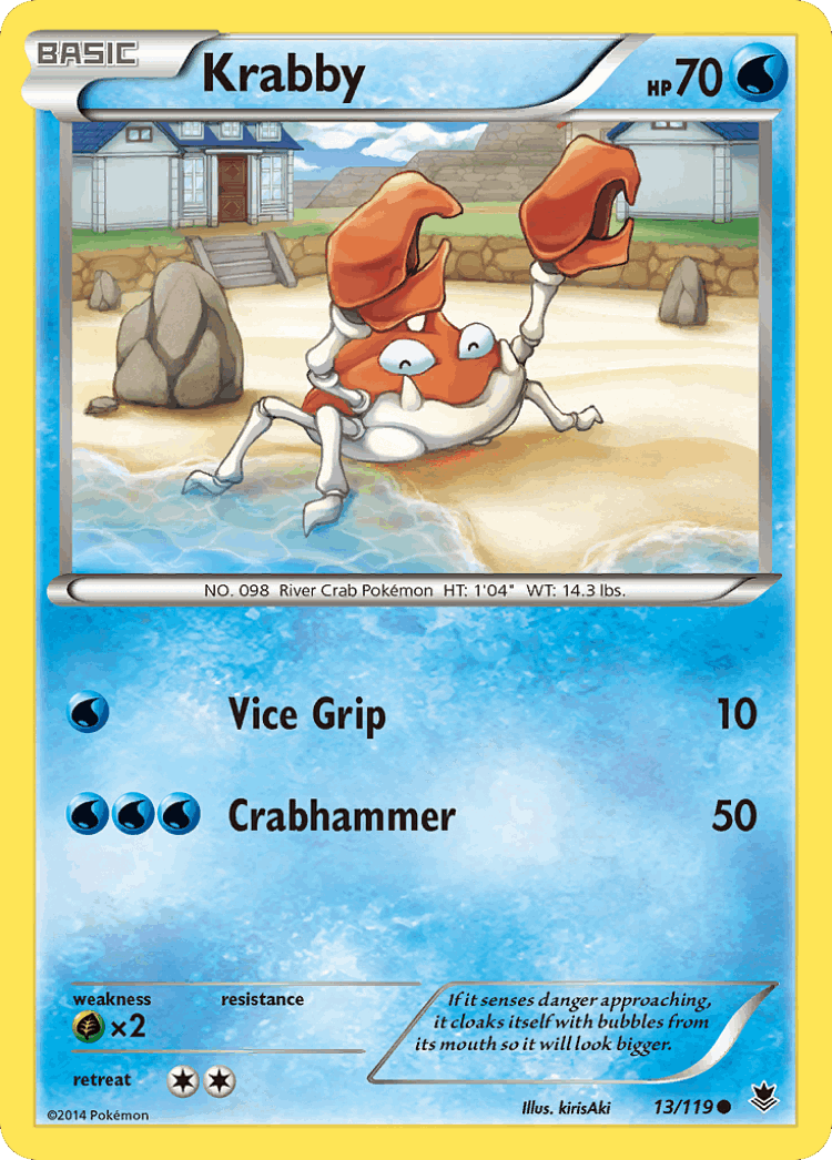 Krabby #13 from Phantom Forces - Common - Illustrated by kirisAki