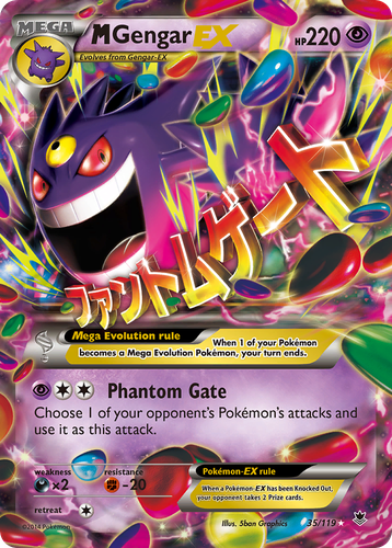 M Gengar-EX 35, Phantom Forces