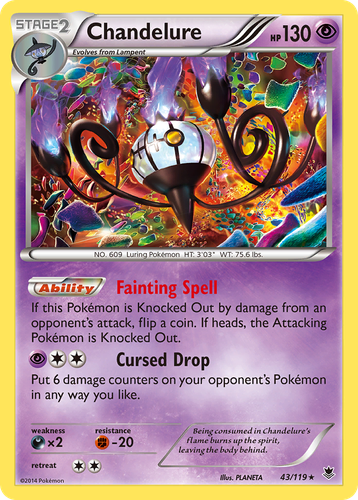 Chandelure 43, Phantom Forces