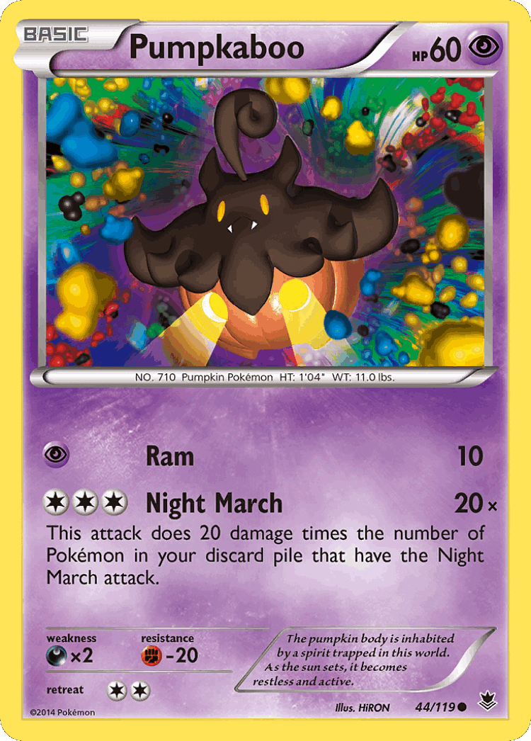 Pumpkaboo #44 from Phantom Forces - Common - Illustrated by HiRON