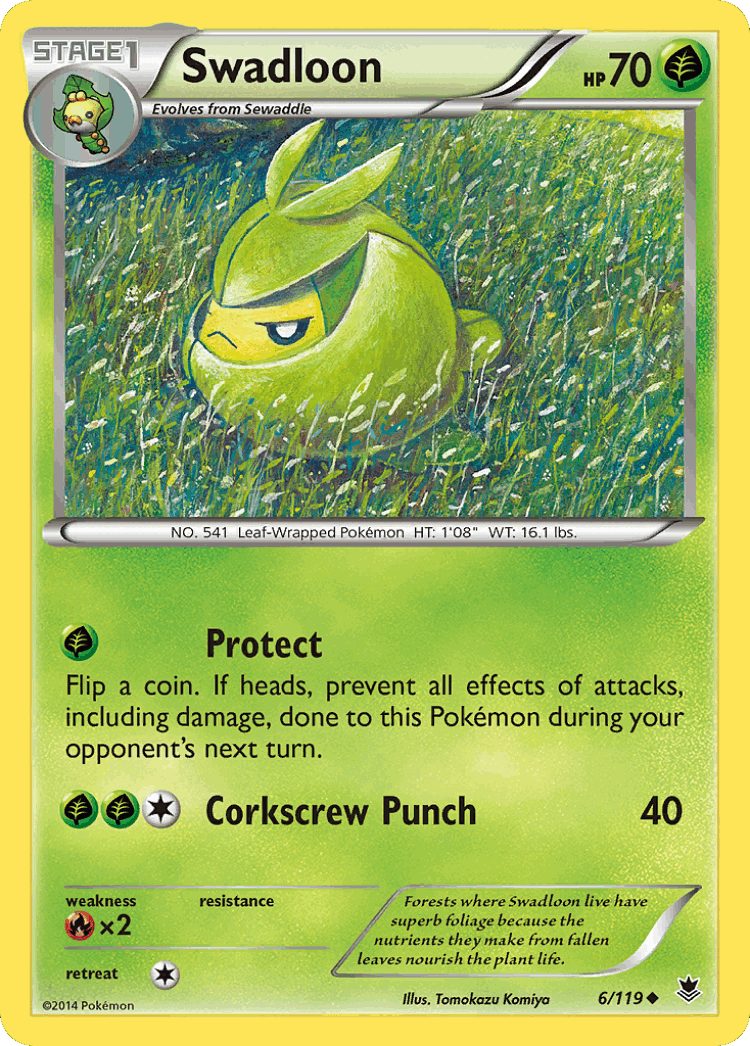 Swadloon #6 from Phantom Forces - Uncommon - Illustrated by Tomokazu Komiya