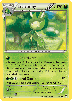 Leavanny Pokémon TCG card art
