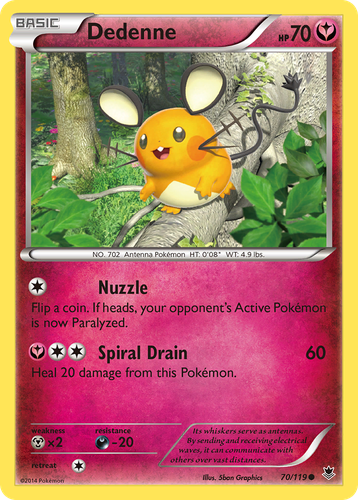 Dedenne 70, Phantom Forces