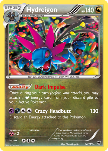 Hydreigon 74, Phantom Forces