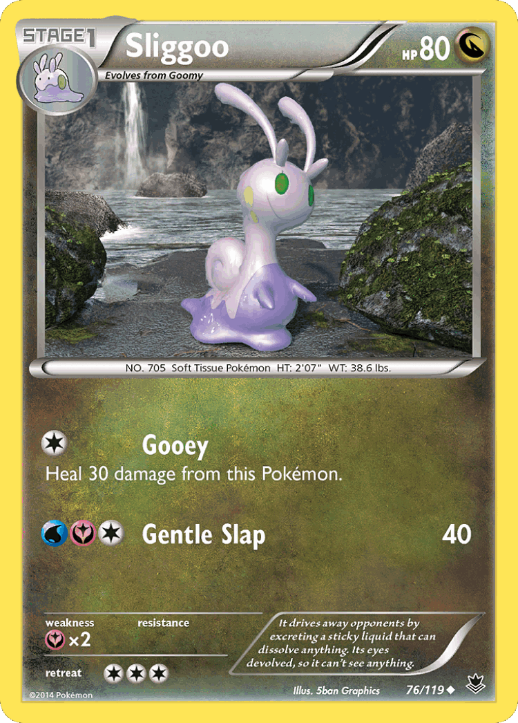Sliggoo #76 from Phantom Forces - Uncommon - Illustrated by 5ban Graphics