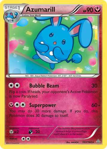 Azumarill 103, Primal Clash