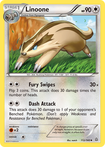 Linoone 112, Primal Clash