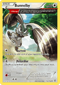 Bunnelby 121, Primal Clash